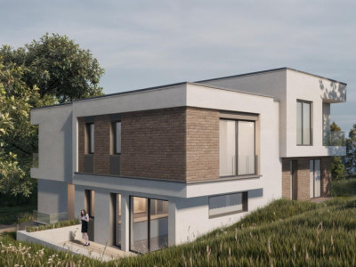 Proiect nou! Casa Nzeb tip duplex 153mp util | 406 mp teren | Borhanci