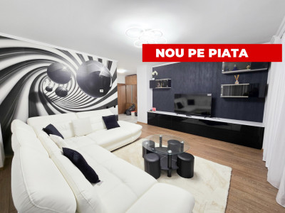 Apartament 3 camere ultrafinisat | 100mp | 38mp terasa | Buna Ziua