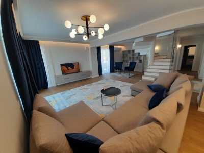 Penthouse pe 2 niveluri | Ultrafinisat | 2 Garaje incluse | Buna Ziua